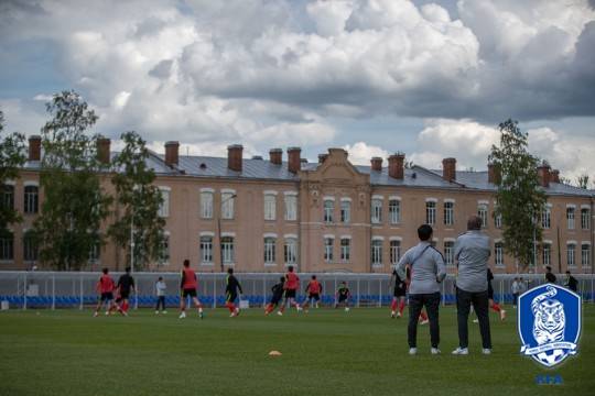 베이스캠프 상트페테르부르크 훈련장 전경. ⓒ대한축구협회