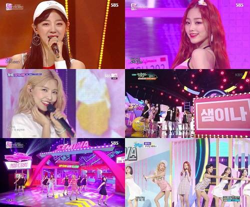 구구단 세미나 사진=구구단 세미나 음악 방송 활동 캡쳐
