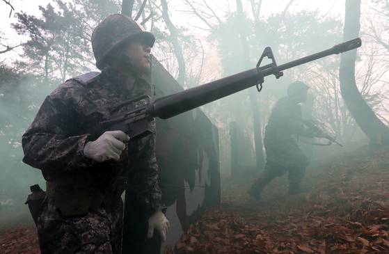 예비군 훈련 이미지. 사진은 본 기사와 관련 없음. [중앙포토]