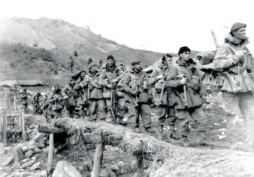 한국전쟁에 파병된 캐나다 병사들 [캐나다 국립도서관기록관 제공]