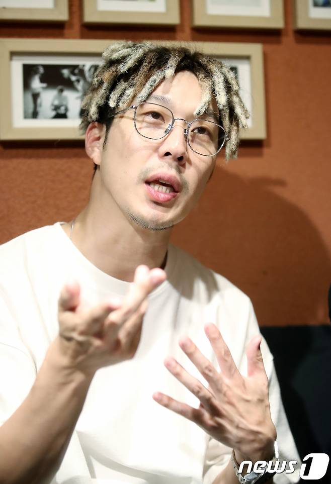 2018.7.25.서울 홍대 하하김종국의 401. 레게 강 같은 평화 하하(오른쪽) 인터뷰. © News1 권현진 기자