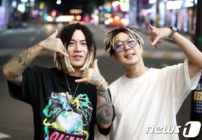 2018.7.25.서울 홍대 하하김종국의 401. 레게 강 같은 평화 스컬, 하하(오른쪽) 인터뷰. © News1 권현진 기자