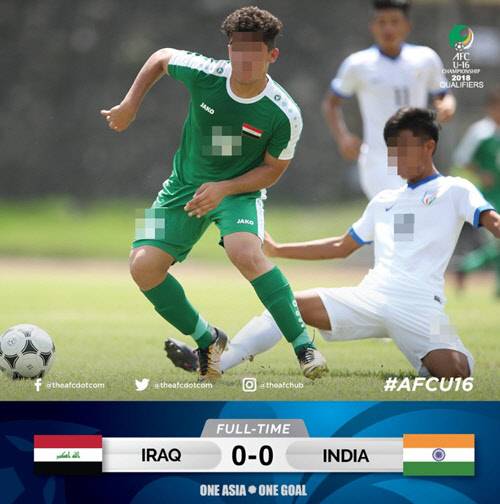 <이라크 축구협회 공식 트위터>