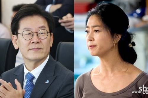 이재명 경기도지사(왼쪽)와 김부선(오른쪽). 사진 연합뉴스(왼쪽), SBS(오른쪽)