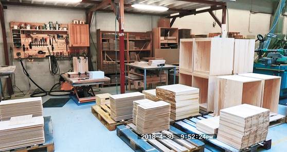 노르웨이 울레르스모 교도소 내 가구공장. 교도소는 교도작업과 직업훈련을 연계해 재소자의 숙련도를 높일 수 있는 프로그램을 만들었다. [윤호진 기자]