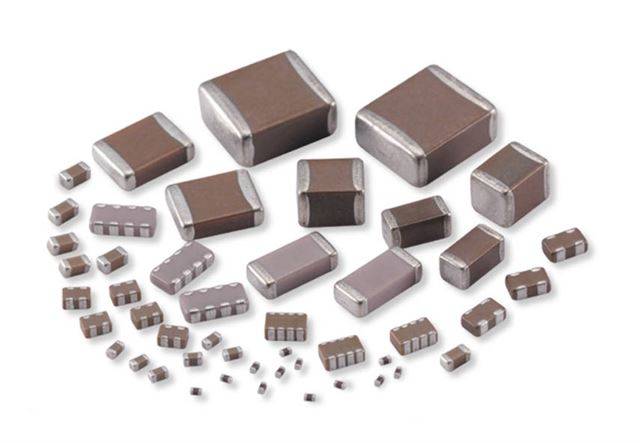 다양한 종류의 MLCC(적층세라믹콘덴서). 삼성전기 제공