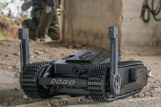 이스라엘 로봇 기업 제너럴 로보틱스가 개발한 소형 킬러 로봇. 원격 조정이 가능하고 권총 총탄을 발사할 수 있다. [중앙포트]