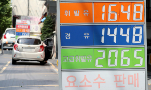 한국석유공사 유가 정보 서비스 `오피넷`에 따르면 8월 첫째주 기준 전국 주유소의 평균 휘발유 판매 가격은 전주보다 1.7원 오른 1614원으로 2015년 이래 가장 높은 수준이며 10주 연속 1600원대의 가격도 지속되고 있다.