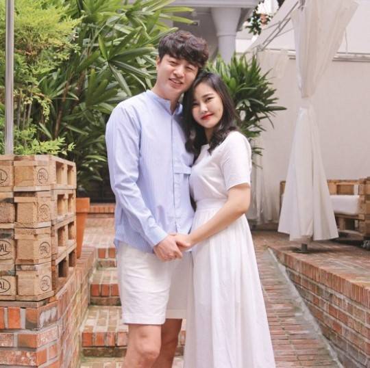 유상무, 김연지. 사진| 유상무 SNS