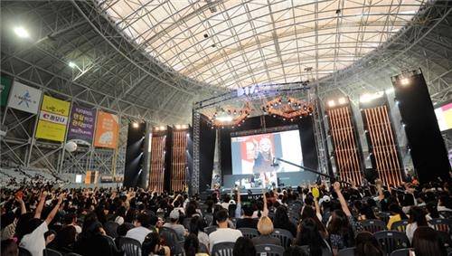 작년 다이아페스티벌의 모습 [CJ ENM 제공]