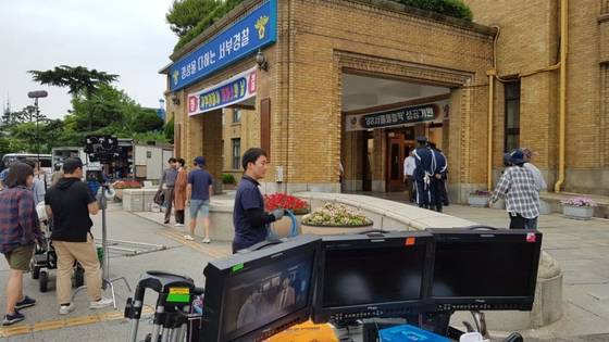 정경호·박성웅 등이 출연한 드라마 '라이프 온 마스'에서 서부경찰서 배경이 된 옛 충남도청사(대전시 중구 선화동). [사진 대전정보문화산업진흥원]