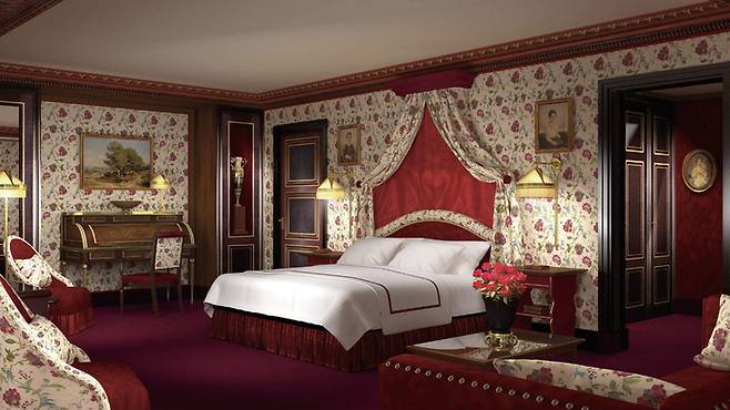 레스케이프 호텔 객실 내부 모습. 레스케이프 호텔 제공