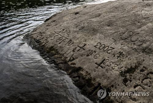GERMANY DROUGHT WEATHER HUNGER STONES