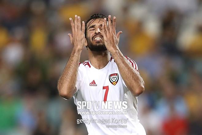 ▲ UAE가 일본과 경기에서 최악의 매너를 보였다.