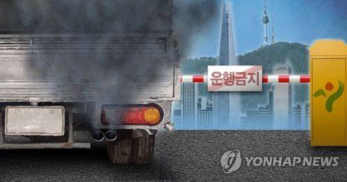 노후 경유차(화물차) [제작 이태호] 사진합성, 일러스트