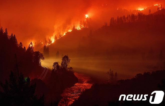 캘리포니아주 산불 © AFP=뉴스1