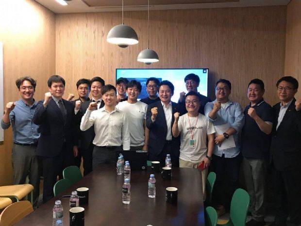 원희룡 제주특별자치도지사와 블록체인 업계 간담회 모습(사진=@markusjayvc)