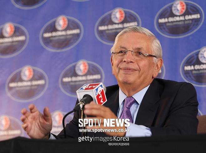▲ 데이비드 스턴 전 총재. 2013년 아담 실버 현 총재에게 총재 자리를 물려주기까지 30년 동안 NBA(미국프로농구)를 이끌었다.