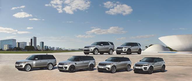 랜드로버 라인업 /사진=랜드로버