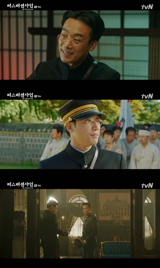 '미스터 션샤인'에서 모리 타카시를 연기한 김남희 /사진='미스터 션샤인' 방송 화면