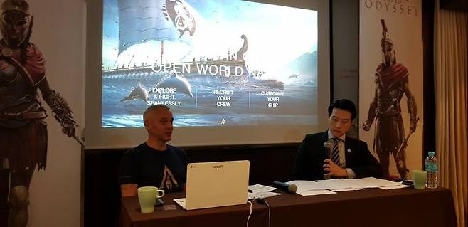 어쌔신크리드 오디세이 간담회