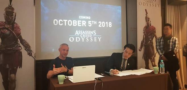 어쌔신크리드 오디세이 간담회