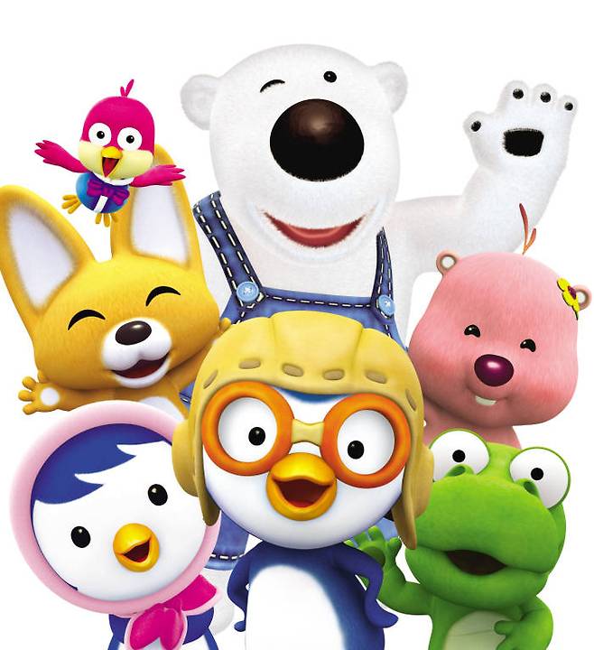 각 계에서 한류의 지속성과 확산을 고민하는 목소리가 높은 가운데, 국산 3D애니메이션의 발전도 그 한 축으로 꼽힌다. 국산 인기 애니메이션 뽀로로 캐릭터의 모습. (사진=전자신문DB)