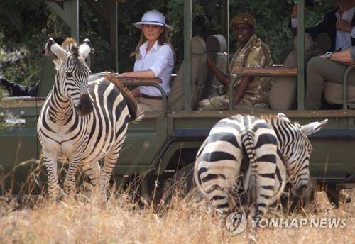 멜라니아 여사 [AFP=연합뉴스]