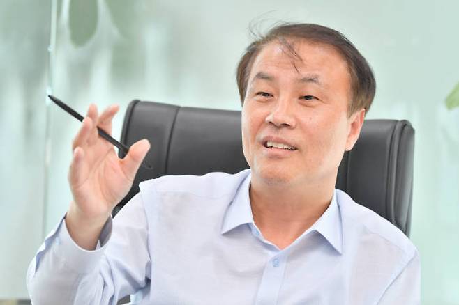 석창규 웹케시그룹 회장. 사진=박지호기자 jihopress@etnews.com
