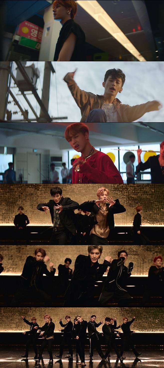 ▲ NCT 127이 첫 정규 앨범을 발매했다. 사진|뮤직비디오 캡처