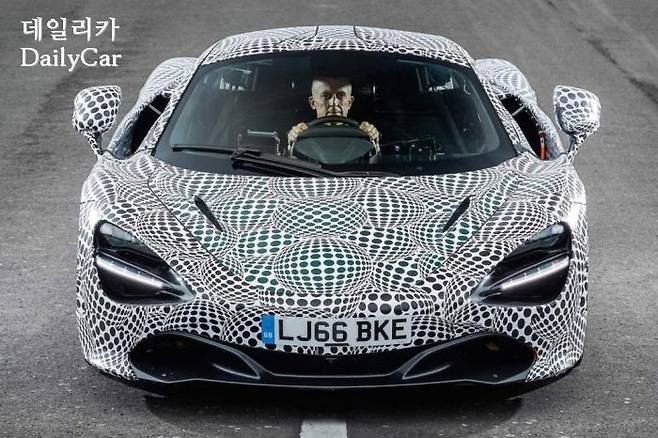 맥라렌, BP23 테스트뮬