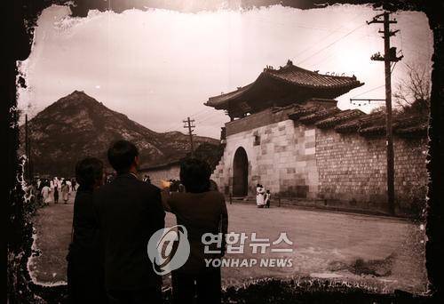 2007년 공개된 경복궁 영추문 사진. [연합뉴스 자료사진]