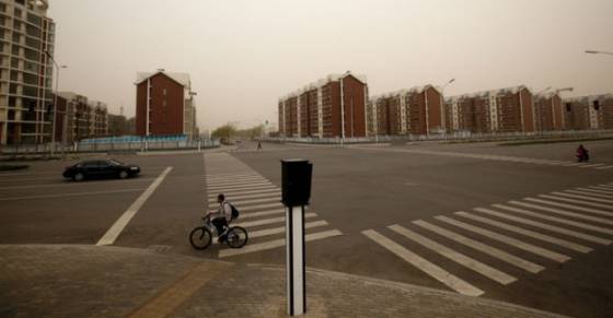 중국 몽골 인접지역인 네이멍구 어얼둬쓰(오르도스)신도시 모습. /사진=블룸버그