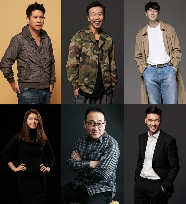 왼쪽 위부터 배우 지남혁, 윤병희, 김영준, 채송아, 김귀선, 장세현