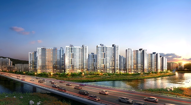 LH뉴웰시티 조감도 [[사진제공: LH]