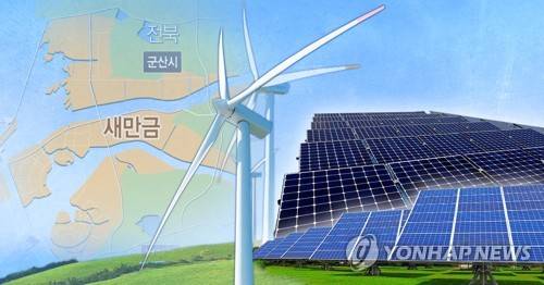 새만금에 신재생에너지단지 조성 (PG) [최자윤 제작] 사진합성·일러스트