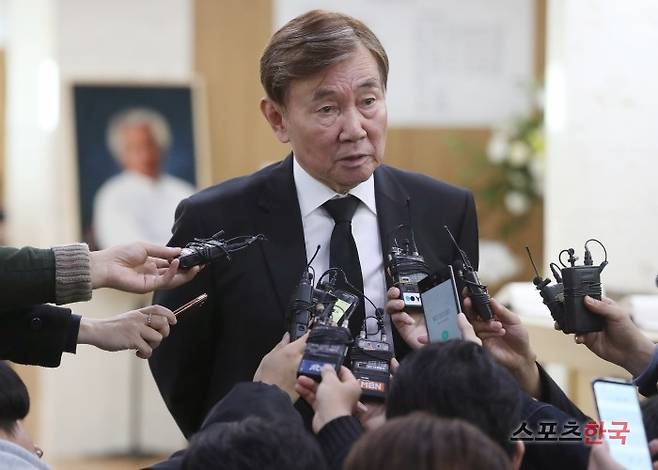 신성일 빈소 찾은 배우 양택조.  (사진=사진공동취재단)