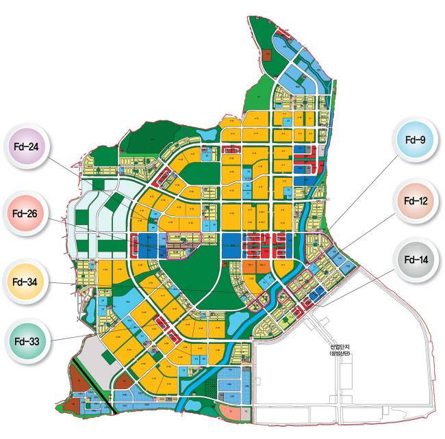 토지이용계획도. [자료제공=LH]