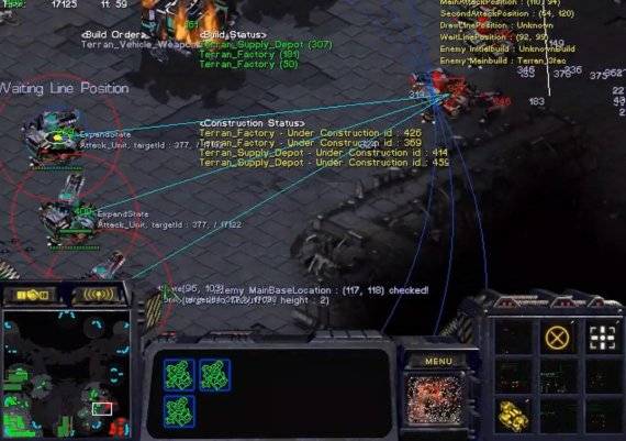 삼성 SDS의 사이다(SAIDA) 팀의 AI의 전략 진행상황을 보여주는 자체 화면