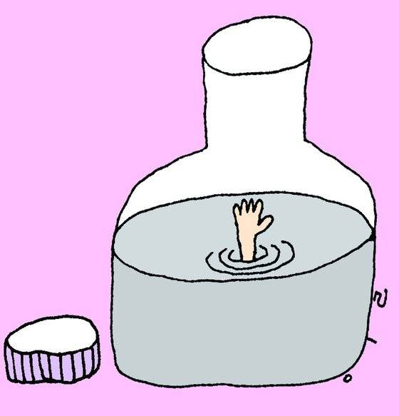 음주 관련 이미지. [ 일러스트 = 강일구 ]