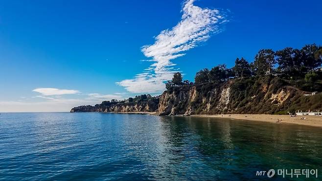 미국 캘리포니아주 퍼시픽 팰리세이즈에 있는 해변가 모습./사진제공=현대자동차