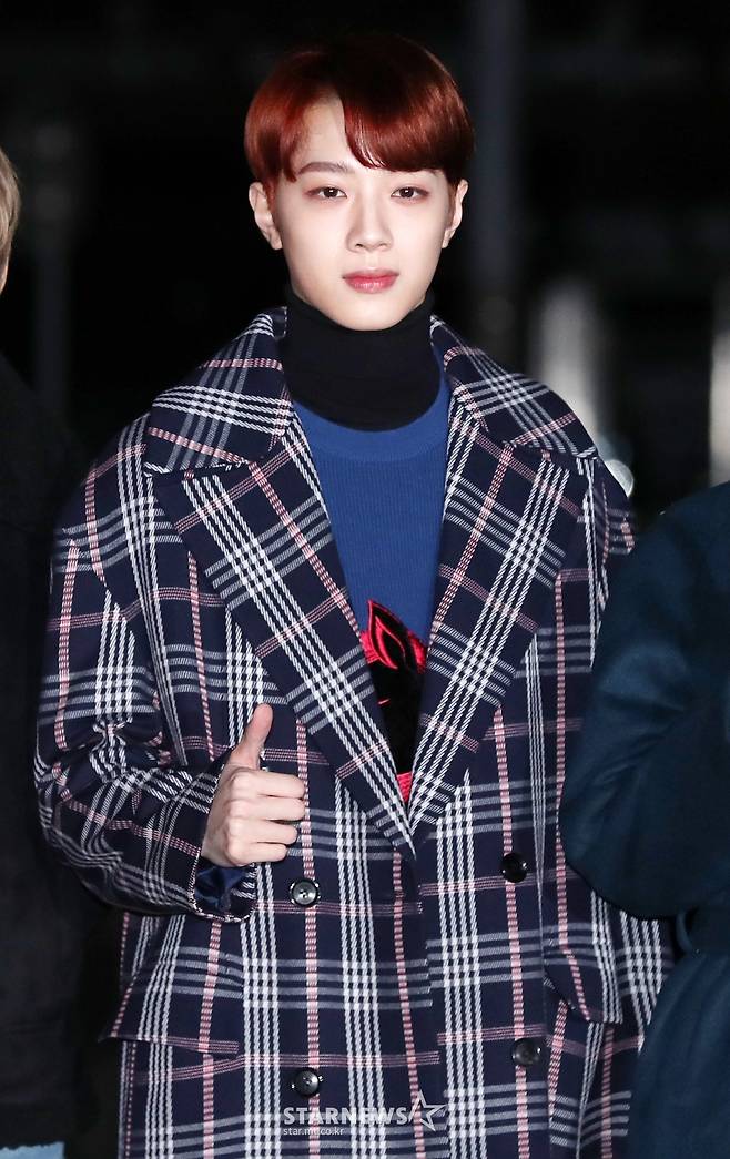 [★포토]라이관린, '차분하게 엄지 척'