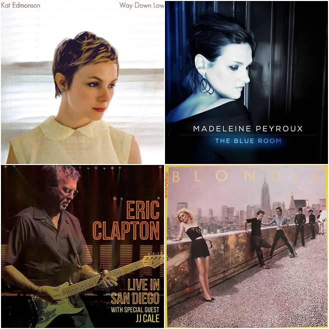 캣 에드몬슨, 마들렌 페이루, 블론디, 에릭 클랩튼 앨범