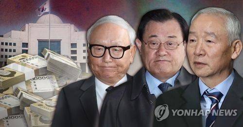 박근혜 정부 국정원장 3인(PG) [제작 조혜인, 최자윤] 합성사진