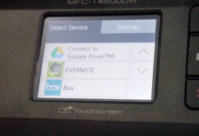 자체 앱을 통한 클라우드 서비스 접속 기능