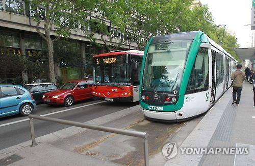 스페인 바르셀로나 노면전차 트램 촬영 이재림.