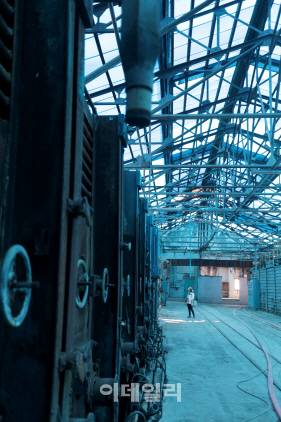 조선내화 목포공장의 내부 모습