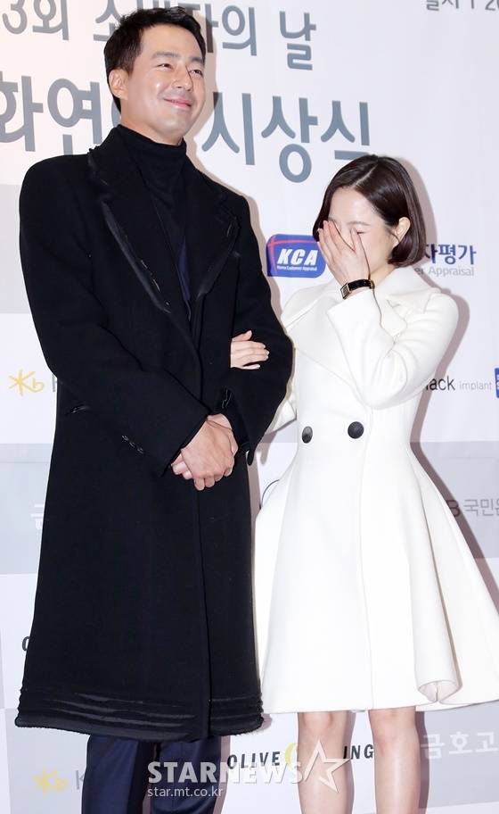 배우 박보영, 조인성 /사진=김휘선 기자