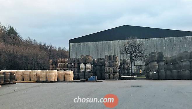 '위스키 성지' 발베니 증류소의 외관. / 김아진 기자