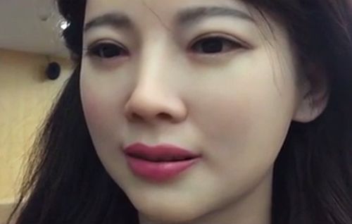 중국이 만든 로봇 여신 지아지아 (사진=유튜브 캡쳐)